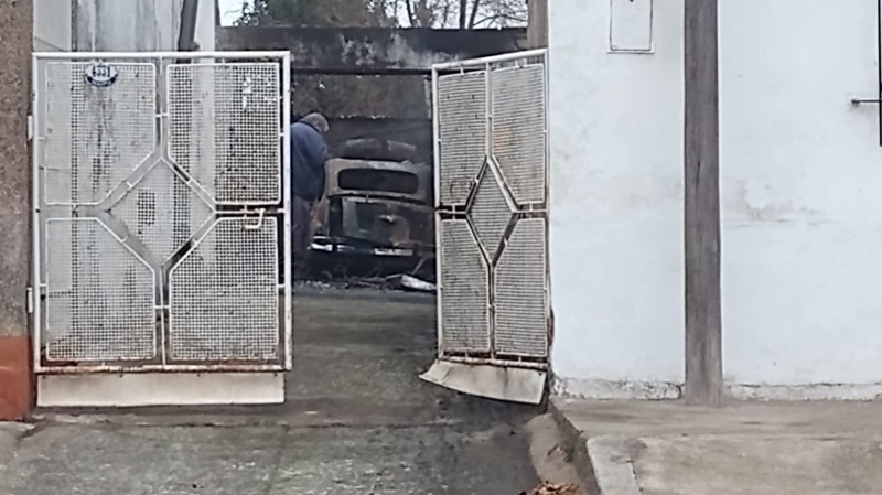 Incendio y explosin en un taller: una bombera result herida